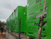 Газобетон poritep D300 B2.0 625х250х250